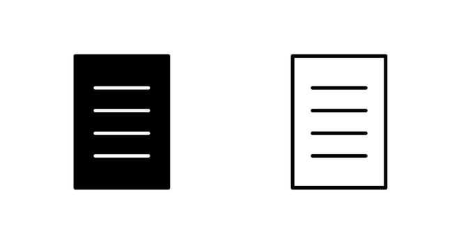 Menu Vector Icon