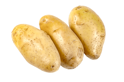 raw potatoes isolated png