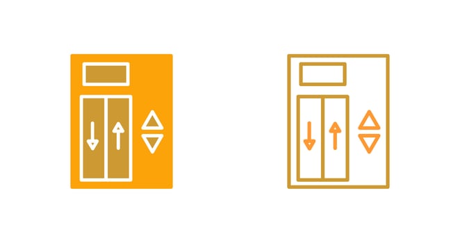 Elevator Vector Icon