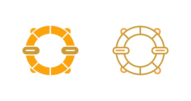 Life Saver Vector Icon