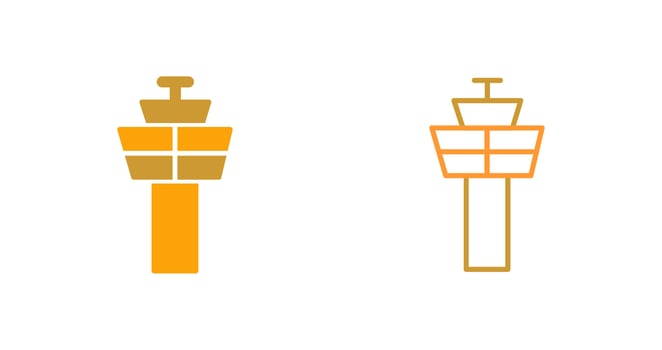Control Tower Vector Icon