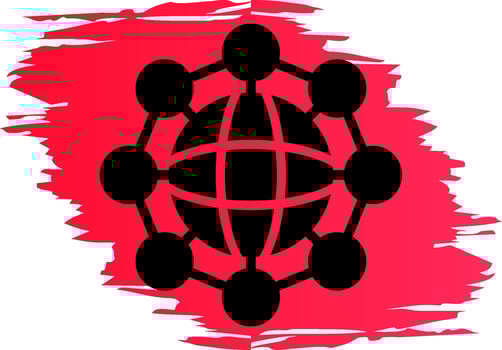 Networking Creative Icon Design vector