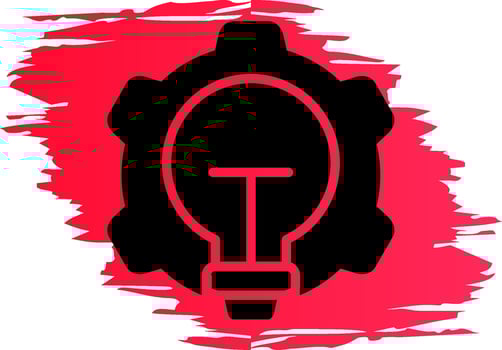 Solution Creative Icon Design vector