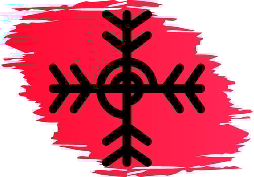 Snowflake Creative Icon Design vector