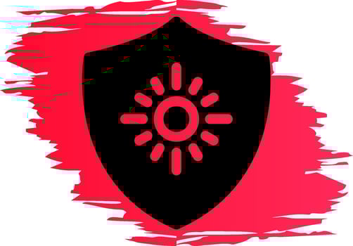 Uv Creative Icon Design vector