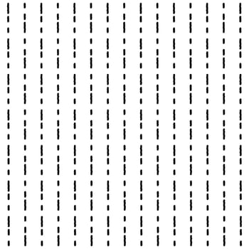 Vertical square small dash pattern. Seamless vector fashion print. Black minimal noise texture for fabric. Repeat dust wallpaper hand drawn. Short hatch endless graphic decor. Mini stroke tile design.