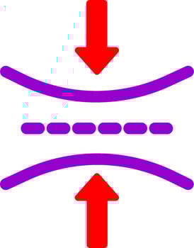 Elasticity Vector Icon