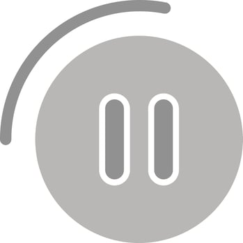 Pause Button Vector Icon