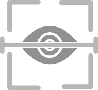 Eye Scan Vector Icon
