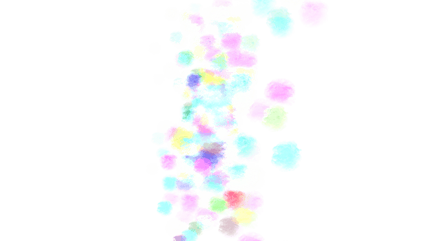 a rainbow colored paint splatter on a transparent background png