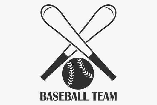 Dynamic Baseball Logo Designs, Creative Baseball Team Logos, Bold Baseball Logo Concepts, Professional Baseball Logo Templates, Customizable Baseball Emblem Designs, Modern Baseball Logo Collection vector