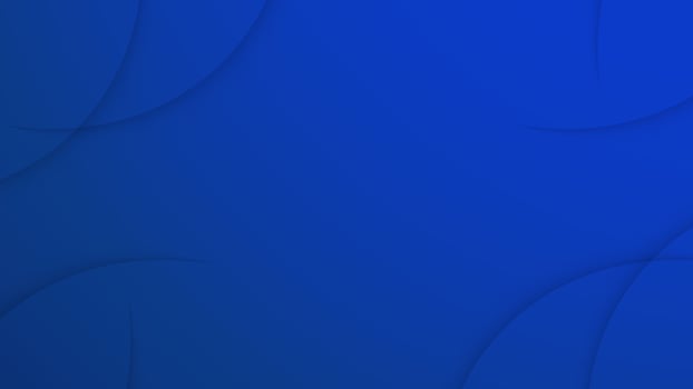 Abstract royal blue background with shadow curve. Template design for landing page, UI, business presentation, invitation card, cover. Illustration with copy space. vector