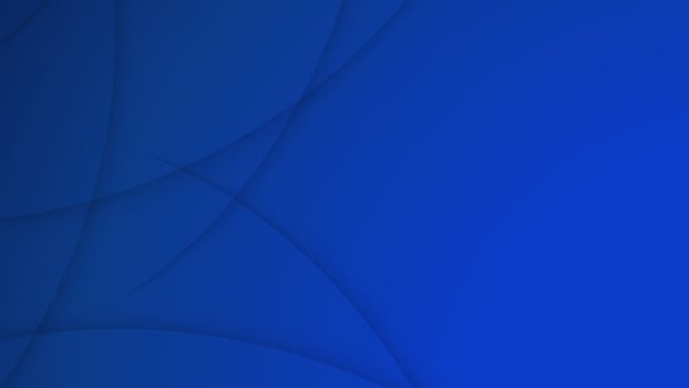 Abstract royal blue background with shadow curve. Template design for landing page, UI, business presentation, invitation card, cover. Illustration with copy space. vector