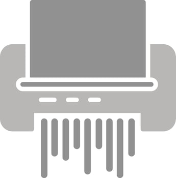 Paper Shredder Vector Icon