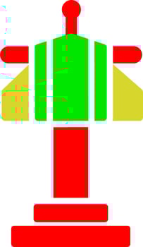 Air Control Tower Vector Icon
