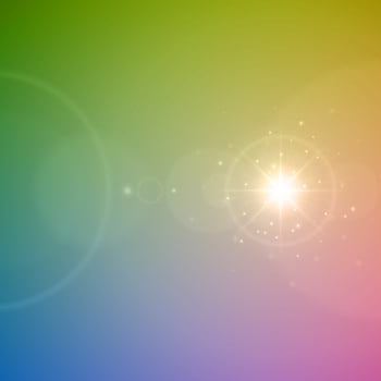 Blurry Rainbow Colored Background vector