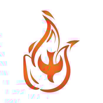 Pentecost Sunday Special Design for print or use as poster, card, flyer or T Shirt vector