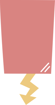 Colorful pastel red color speech bubble balloon with arrow point, icon sticker memo keyword planner text box banner, flat transparent element design png