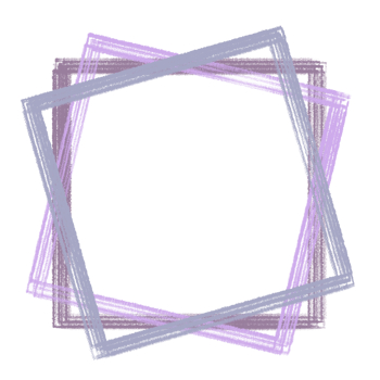 Triple Square Purple Pastel Border png