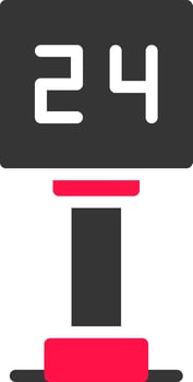 Hours Creative Icon Design vector