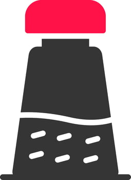 Salt And Pepper Creative Icon Design vector