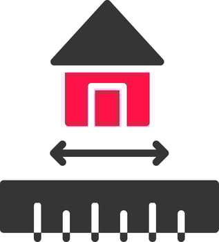 Measure Creative Icon Design vector