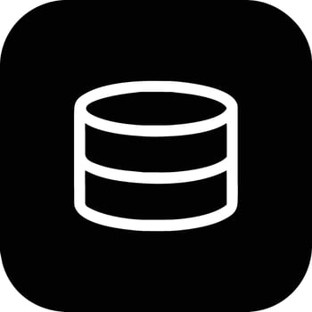 Database icon design, graphic resource vector