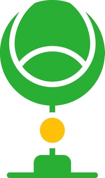 Line Two Colour vector