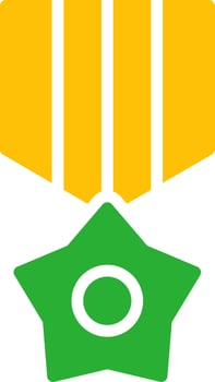 Line Two Colour vector