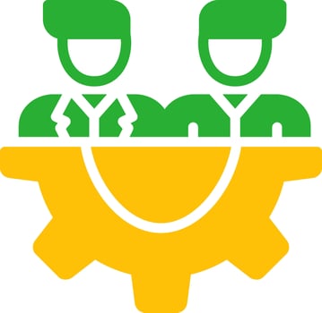 Line Two Colour vector