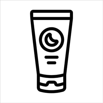 skincare in flat design style vector