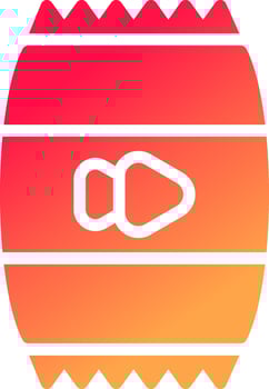 glyph  colour Gradient Circle vector