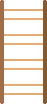 Ladder Flat Gradient  Icon vector
