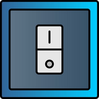 Switcher Line Filled Gradient  Icon vector