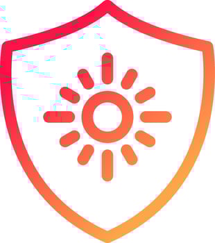 Uv Creative Icon Design vector