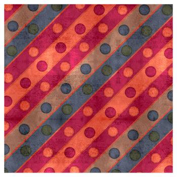 Bohemian Style Red Orange Blue Patchwork Vintage Hippie Pattern png