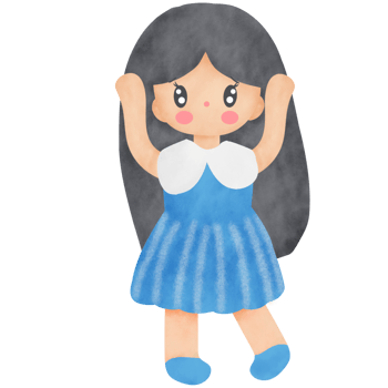 cute girl cartoon png