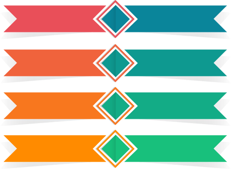 Timeline for presentation elements png