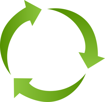 recycle reuse reduce Logo design for decorate Earth Day Enviralment png