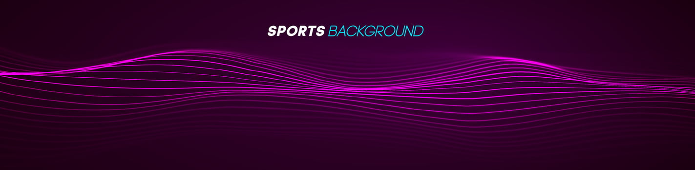 Dynamic blue lines abstract sports background vector. vector