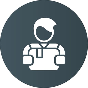 Delivery Service Creative Icon Design vector
