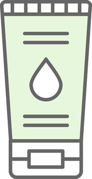 Face Wash Fillay Icon vector