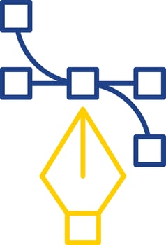 Line Two Color Icon vector