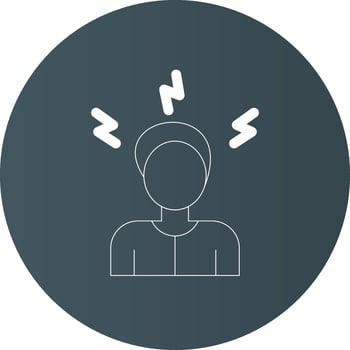 Glyph Circle Light Black Gradient vector