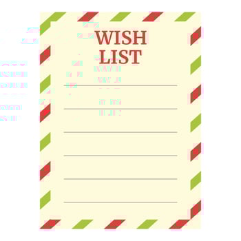 Wish list checkbox icon cartoon vector. Online store roster vector