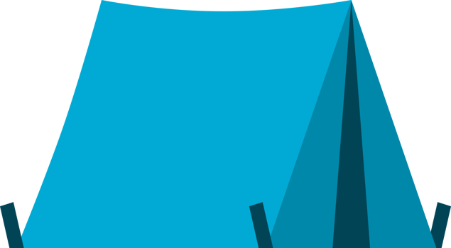 Tent camping icon png
