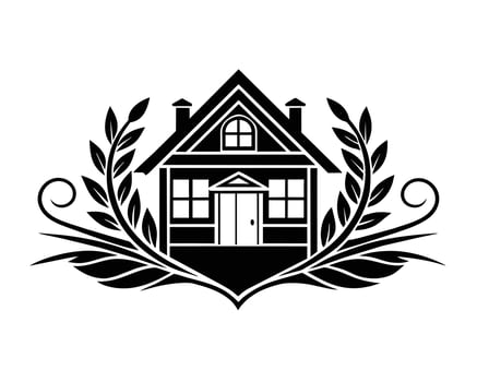 Home logo illustration vector