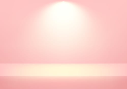 Empty soft pink studio room background. Empty room with light effects. Template mock up for display of product, Business backdrop. illustration. vector