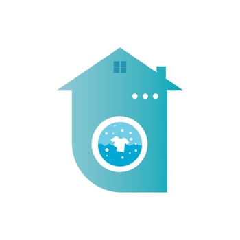 Laundry logo vector