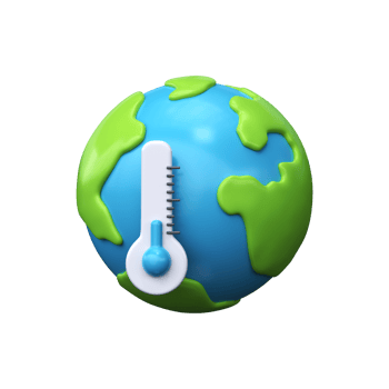 Low temperatures around the world. Ecological problems png